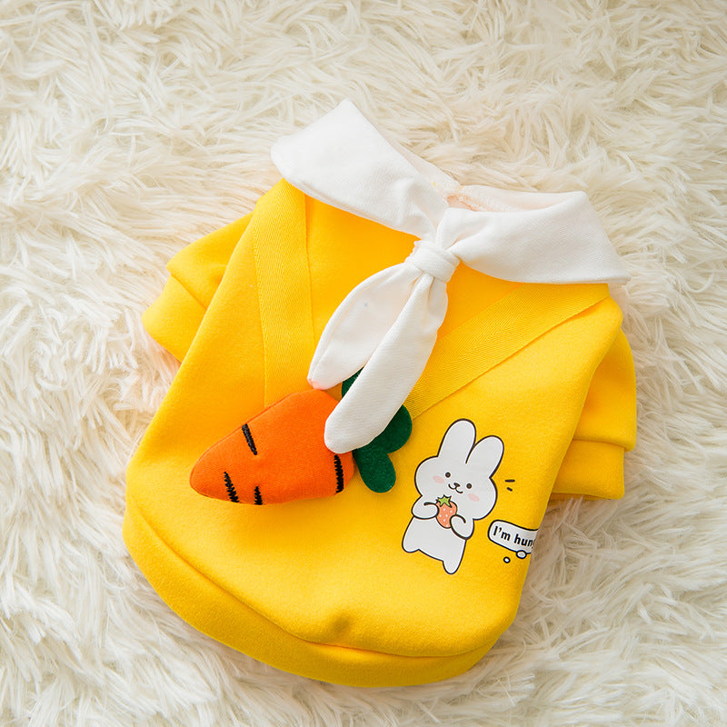 Cute Kawaii Cartoon Pet Clothes for Autumn and Winter