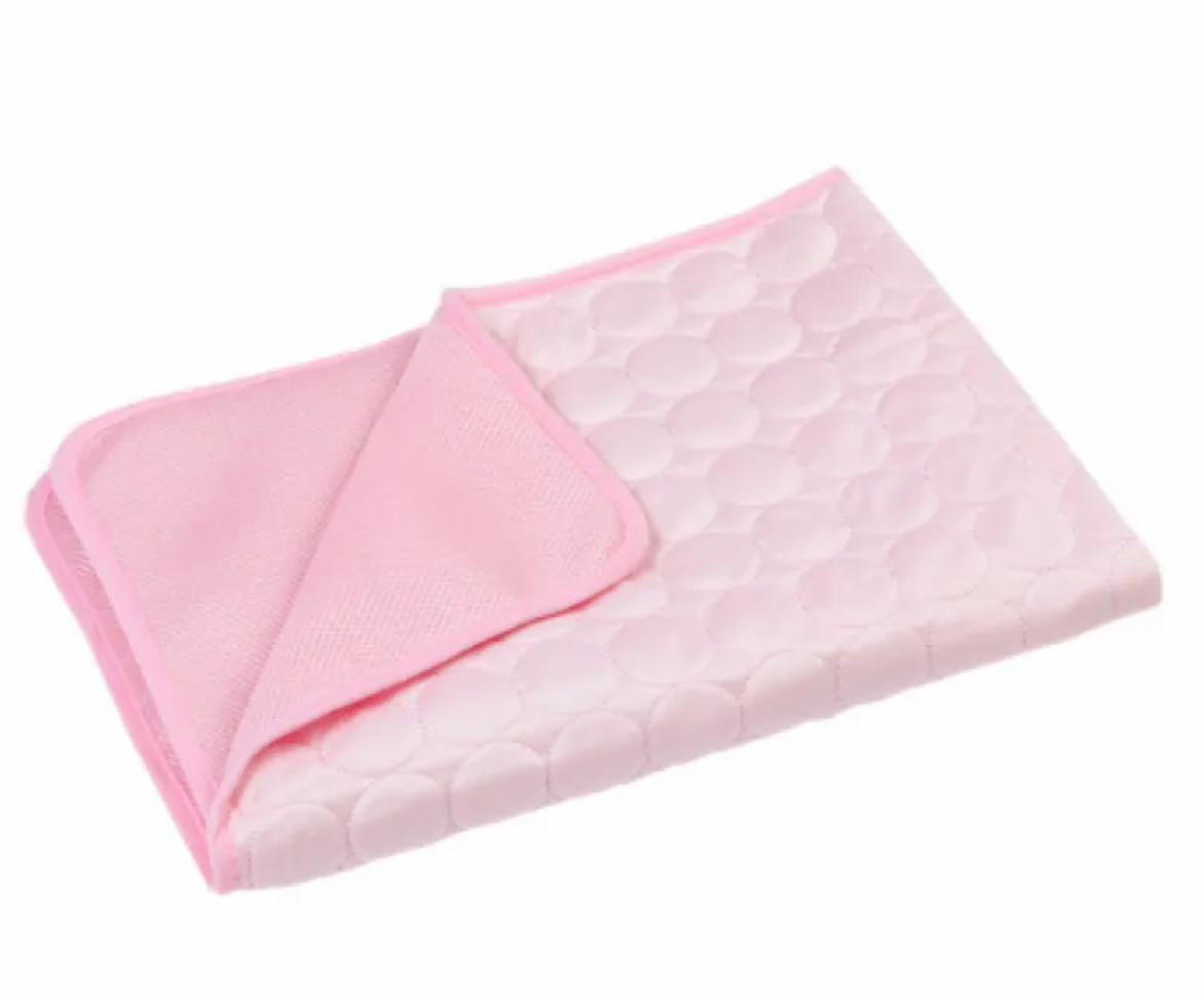 Dog Cooling Mat Self-Cooling Mat for Pets Ice Silk Cool Pet Pad Ice Pads Cooling Mat for Dogs and Cats in Hot in Summer, Self-Cooling Cold Gel Pad, Cold Dog Mat