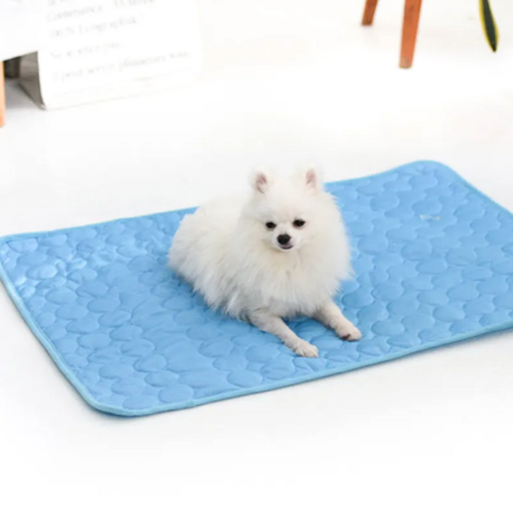 Dog Cooling Mat Self-Cooling Mat for Pets Ice Silk Cool Pet Pad Ice Pads Cooling Mat for Dogs and Cats in Hot in Summer, Self-Cooling Cold Gel Pad, Cold Dog Mat